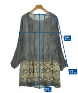 HIROKO BIS（ヒロコビズ）カジュアルシャツ グレー サイズ:11(L位) レディース/2200623727638