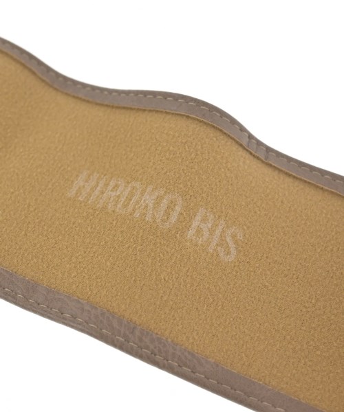 HIROKO BIS（ヒロコビズ）ベルト ベージュ サイズ:- レディース/2200625165216