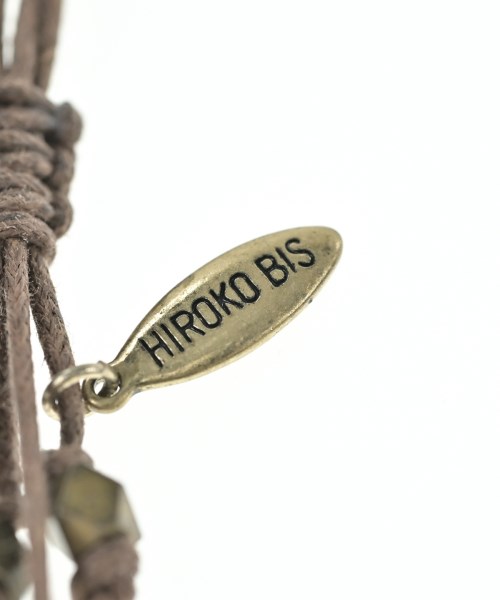 HIROKO BIS（ヒロコビズ）ネックレス 茶 サイズ:- レディース/2200625165230