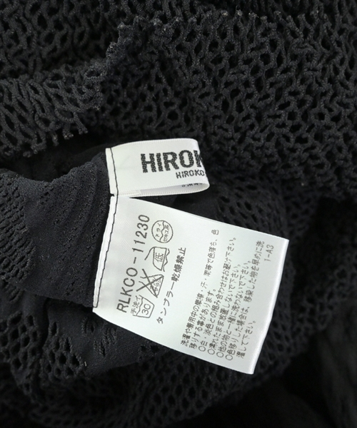 HIROKO BIS（ヒロコビズ）ワンピース 黒 サイズ:13AB(XL位) レディース/2200610192036
