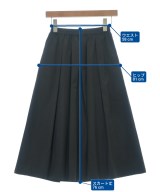 HIROKO BIS（ヒロコビズ）ひざ丈スカート 黒 サイズ:7(S位) レディース/2200615507095