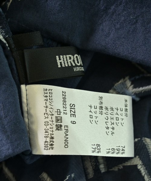 HIROKO BIS（ヒロコビズ）ワンピース 紺 サイズ:9(M位) レディース/2200615578019