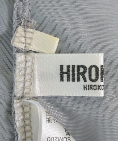 HIROKO BIS（ヒロコビズ）ワンピース グレー サイズ:9(M位) レディース/2200614079074