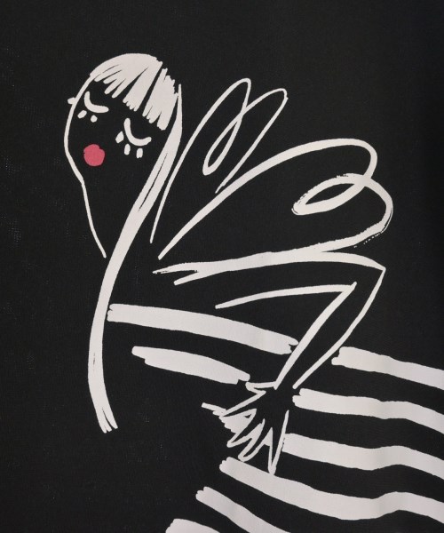 HIROKO BIS（ヒロコビズ）Tシャツ・カットソー 黒 サイズ:9(M位) レディース/2200614079159