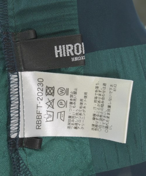 HIROKO BIS（ヒロコビズ）ブラウス 緑 サイズ:9(M位) レディース/2200614079258