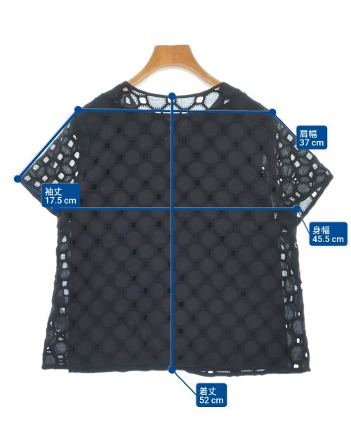 HIROKO BIS（ヒロコビズ）ブラウス 黒 サイズ:9(M位) レディース/2200611778017