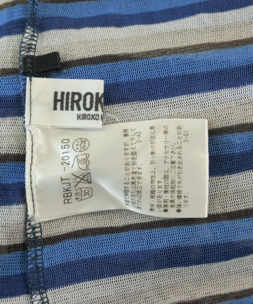 HIROKO BIS（ヒロコビス）ブラウス 青 サイズ:11(L位) レディース/2200675083041