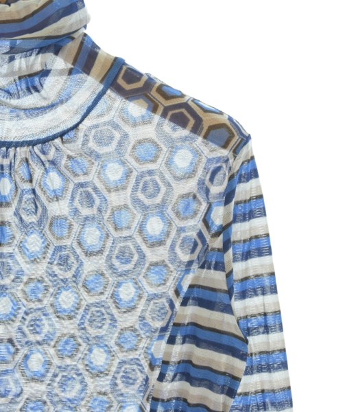 HIROKO BIS（ヒロコビス）ブラウス 青 サイズ:11(L位) レディース/2200675083041