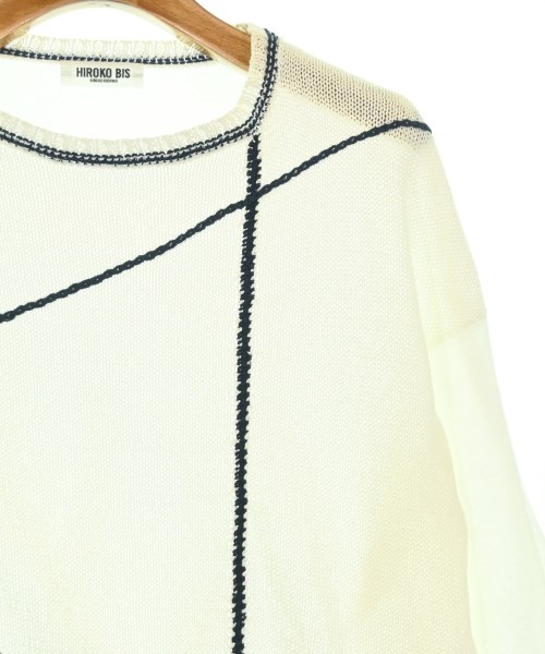 HIROKO BIS（ヒロコビス）ニット・セーター 白 サイズ:9(M位) レディース/2200674922037