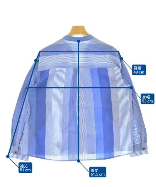 HIROKO BIS（ヒロコビス）ブラウス 青 サイズ:9(M位) レディース/2200674922099