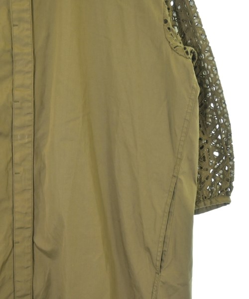 HIROKO BIS（ヒロコビス）シャツワンピース カーキ サイズ:9(M位) レディース/2200674922105