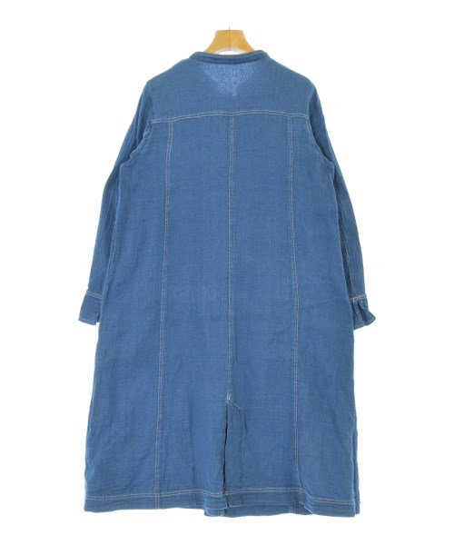 HIROKO BIS（ヒロコビス）シャツワンピース 青 サイズ:11(L位) レディース/2200676141092