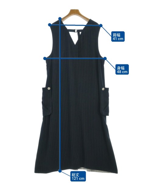 HIROKO BIS（ヒロコビス）ワンピース 紺 サイズ:13AB(M位) レディース/2200676968057