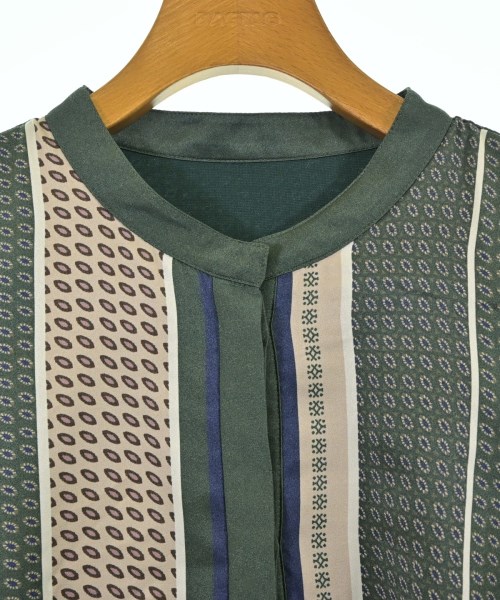 HIROKO BIS（ヒロコビス）カジュアルシャツ 緑 サイズ:13(L位) レディース/2200676968095