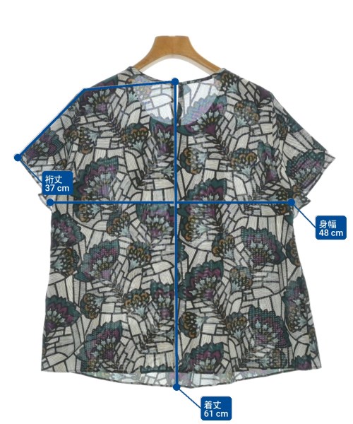 HIROKO BIS（ヒロコビス）ブラウス 白 サイズ:13(L位) レディース/2200676968118