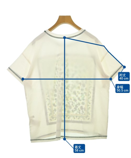 HIROKO BIS（ヒロコビス）Tシャツ・カットソー 白 サイズ:13(L位) レディース/2200676968149