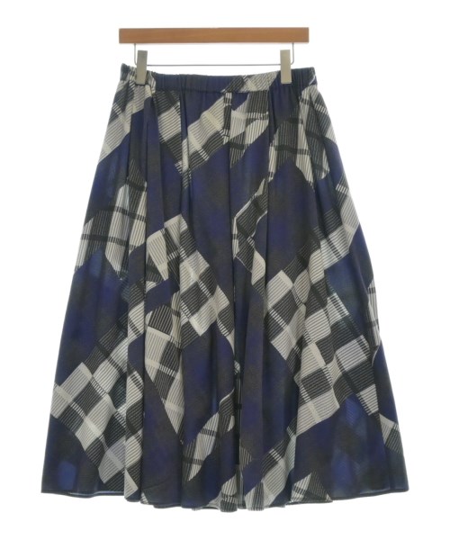 HIROKO BIS(ヒロコビス)ロング・マキシ丈スカート グレー サイズ:13(L位)/2200676968170