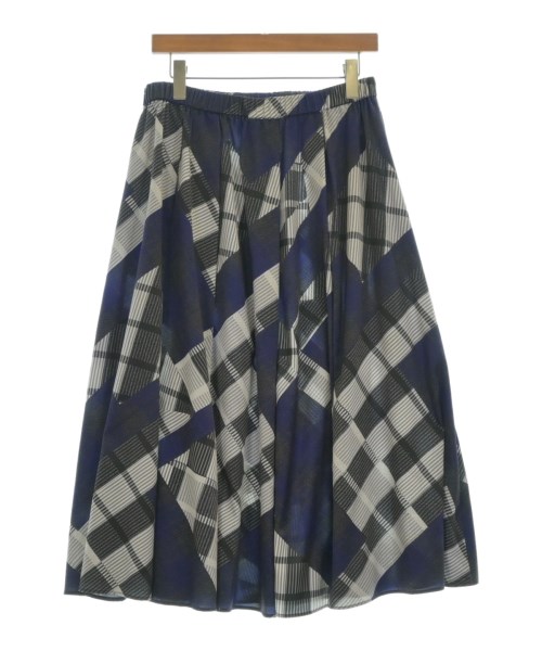 HIROKO BIS（ヒロコビス）ロング・マキシ丈スカート グレー サイズ:13(L位) レディース/2200676968170