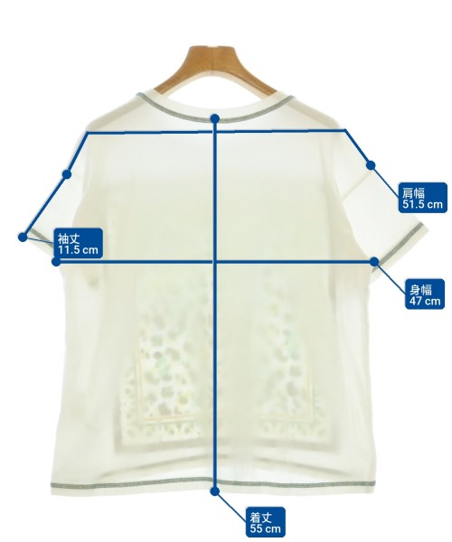 HIROKO BIS（ヒロコビス）Tシャツ・カットソー 白 サイズ:9(M位) レディース/2200689944079