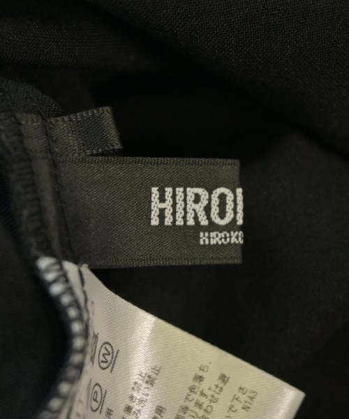 HIROKO BIS（ヒロコビス）シャツワンピース 黒 サイズ:9(M位) レディース/2200688808044