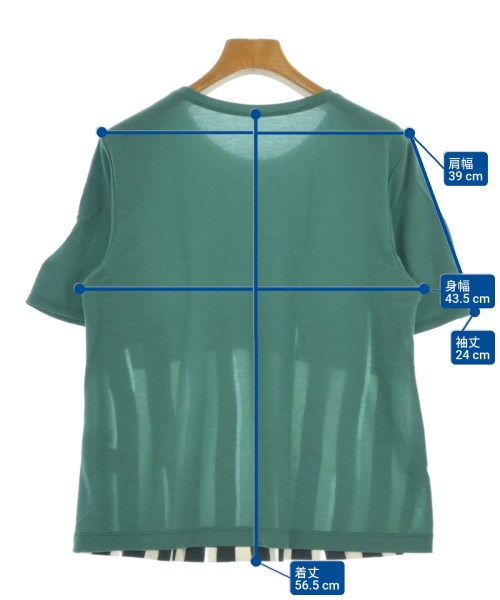 HIROKO BIS（ヒロコビス）Tシャツ・カットソー 緑 サイズ:9(M位) レディース/2200688808198