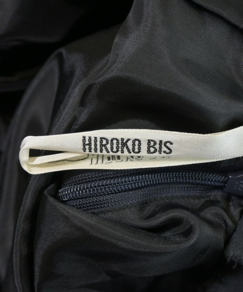 HIROKO BIS（ヒロコビス）ひざ丈スカート 紺 サイズ:11(L位) レディース/2200698347021