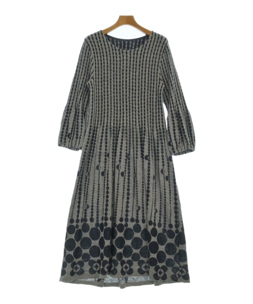 HIROKO BIS(ヒロコビズ)ワンピース グレー サイズ:9(M位)/2200657645014