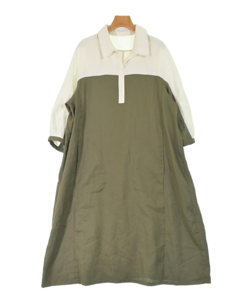 HIROKO BIS(ヒロコビズ)ワンピース カーキ サイズ:9(M位)/2200657645083