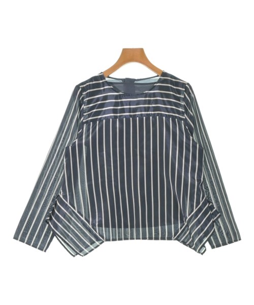 HIROKO BIS(ヒロコビズ)ブラウス 紺 サイズ:9(M位)/2200657645182