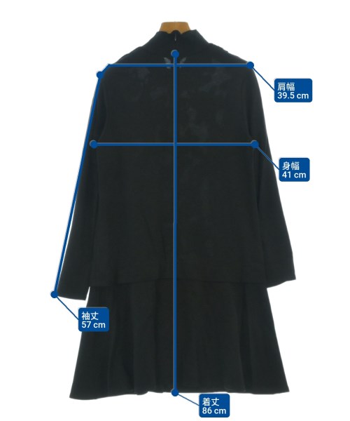 HIROKO BIS（ヒロコビズ）ワンピース 黒 サイズ:9(M位) レディース/2200657645199