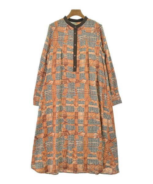 HIROKO BIS(ヒロコビズ)ワンピース オレンジ サイズ:9(M位)/2200657645212