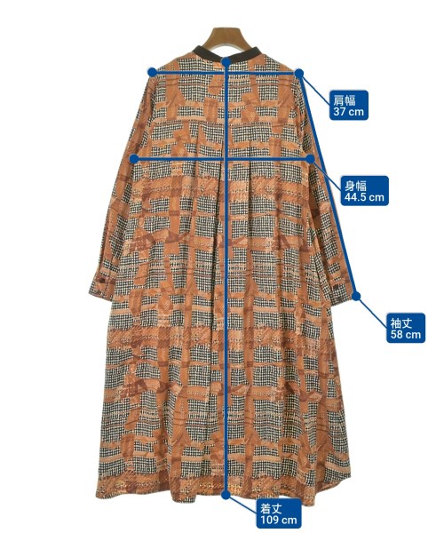 HIROKO BIS（ヒロコビズ）ワンピース オレンジ サイズ:9(M位) レディース/2200657645212