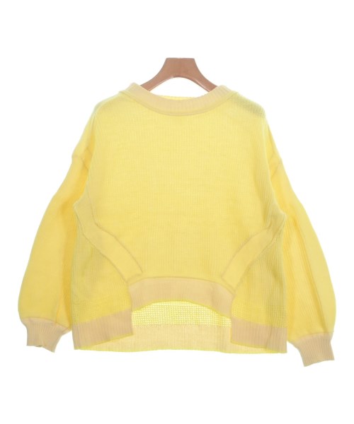 HIROKO BIS(ヒロコビズ)ニット・セーター 黄 サイズ:6(S位)/2200657645229
