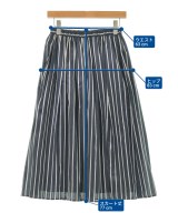 HIROKO BIS（ヒロコビズ）ロング・マキシ丈スカート 紺 サイズ:9(M位) レディース/2200657645274