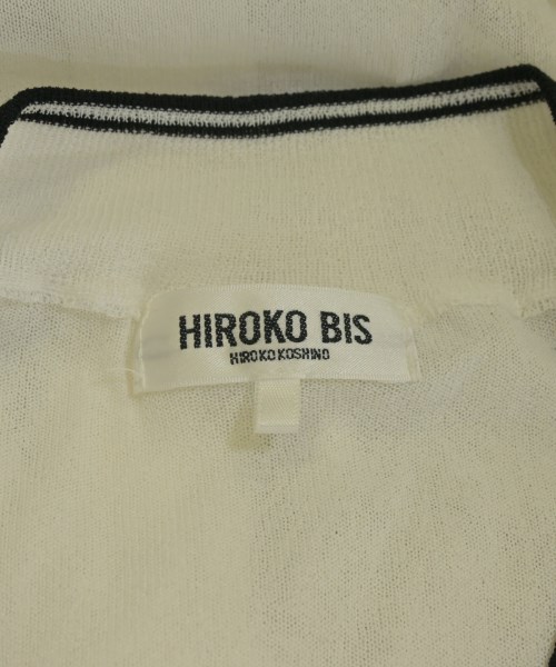 HIROKO BIS（ヒロコビス）カーディガン 白 サイズ:13(L位) レディース/2200708148143