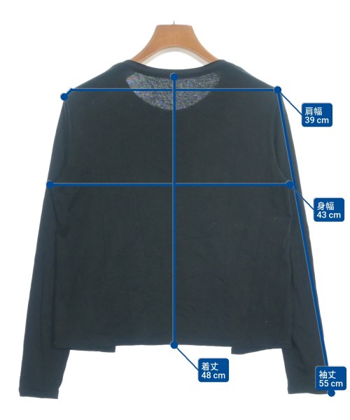 HIROKO BIS（ヒロコビズ）Tシャツ・カットソー 黒 サイズ:9(M位) レディース/2200645413083