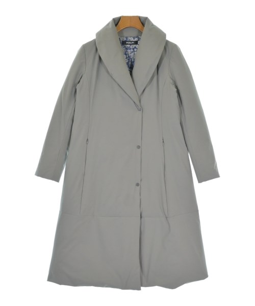 HIROKO BIS(ヒロコビズ)ダウンコート グレー サイズ:7(S位)/2200639886022