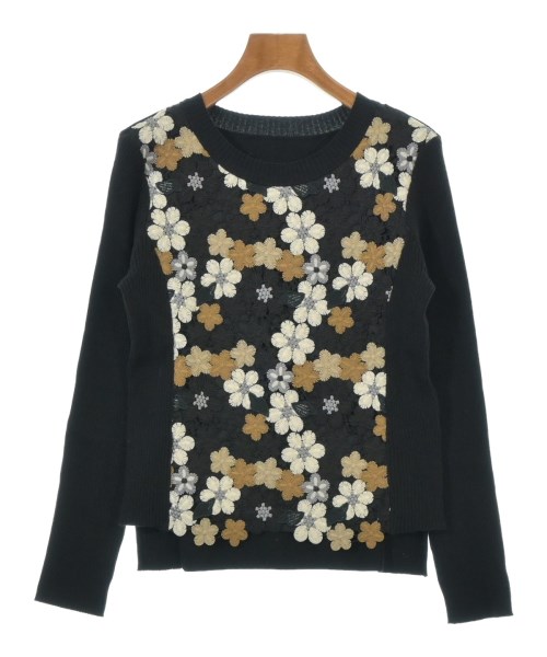 HIROKO BIS(ヒロコビズ)ニット・セーター 黒 サイズ:9(M位)/2200647189023