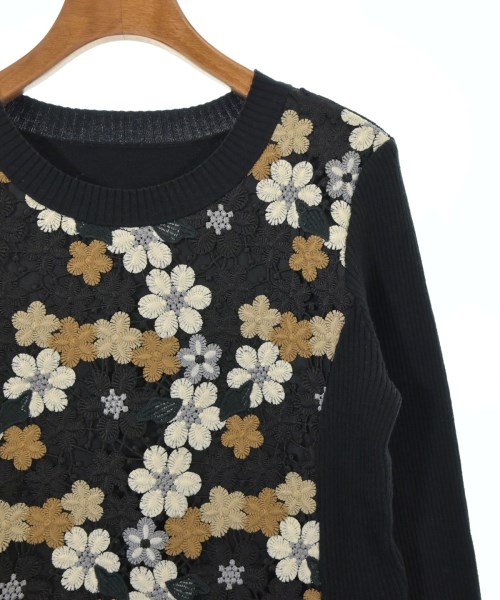 HIROKO BIS（ヒロコビズ）ニット・セーター 黒 サイズ:9(M位) レディース/2200647189023