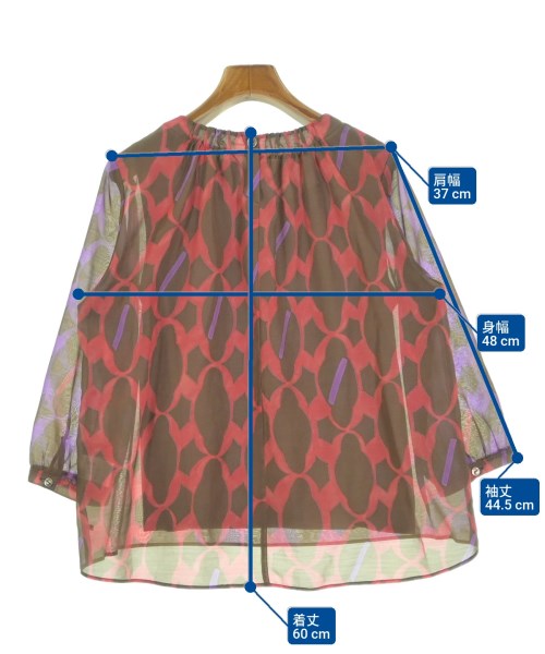 HIROKO BIS（ヒロコビズ）ブラウス 茶 サイズ:9(M位) レディース/2200647189030