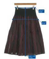 HIROKO BIS（ヒロコビズ）ロング・マキシ丈スカート 赤 サイズ:9(M位) レディース/2200647189054