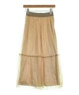 HIROKO BIS（ヒロコビズ）ロング・マキシ丈スカート ベージュ サイズ:9(M位) レディース/2200647189078