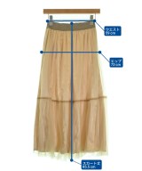 HIROKO BIS（ヒロコビズ）ロング・マキシ丈スカート ベージュ サイズ:9(M位) レディース/2200647189078