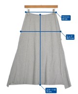 HIROKO BIS（ヒロコビズ）ロング・マキシ丈スカート グレー サイズ:9(M位) レディース/2200649863044