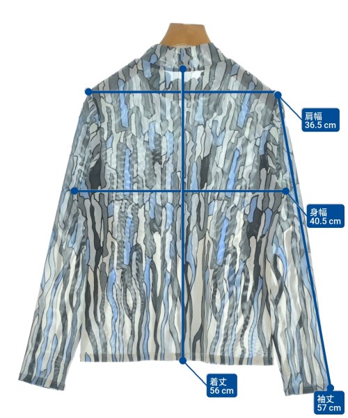 HIROKO BIS（ヒロコビズ）ブラウス グレー サイズ:9(M位) レディース/2200649863051