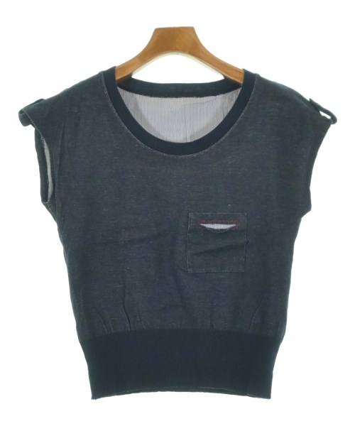 HIROKO BIS(ヒロコビズ)Tシャツ・カットソー 紺 サイズ:11(L位)/2200649863105