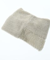 HIROKO BIS（ヒロコビズ）マフラー 白 サイズ:9 レディース/2200649863211