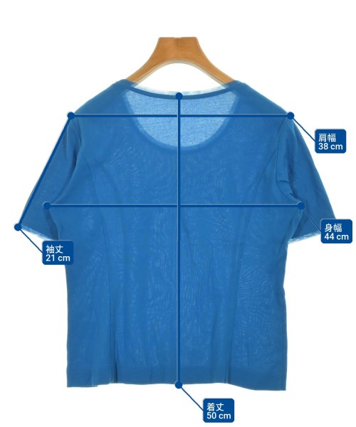 HIROKO BIS（ヒロコビス）Tシャツ・カットソー 青 サイズ:11(L位) レディース/2200702316029