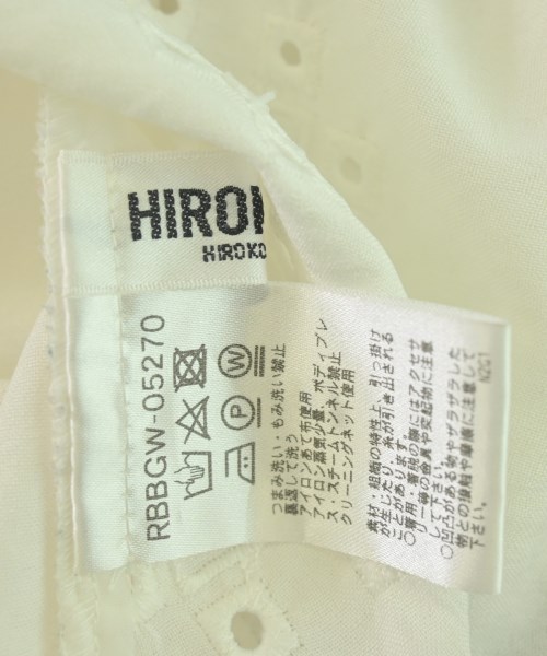 HIROKO BIS（ヒロコビス）ブラウス 白 サイズ:9(M位) レディース/2200702533037