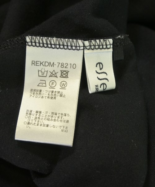 HIROKO BIS（ヒロコビズ）Tシャツ・カットソー 黒 サイズ:9(M位) レディース/2200659736109